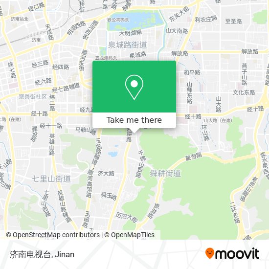 济南电视台 map