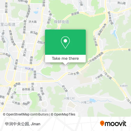 华润中央公园 map