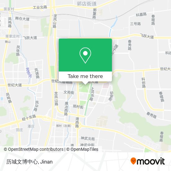 历城文博中心 map