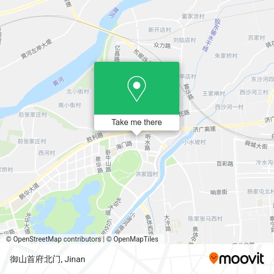 御山首府北门 map