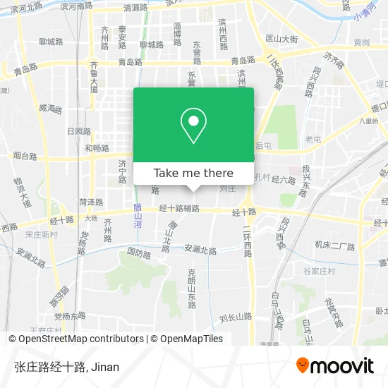 张庄路经十路 map