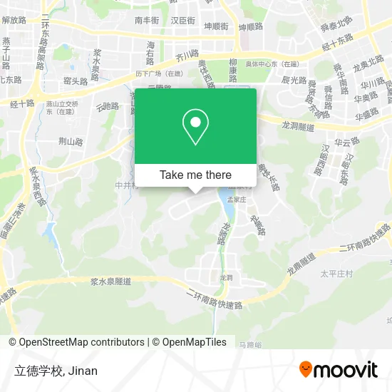 立德学校 map