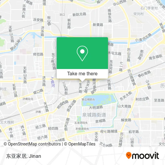 东亚家居 map