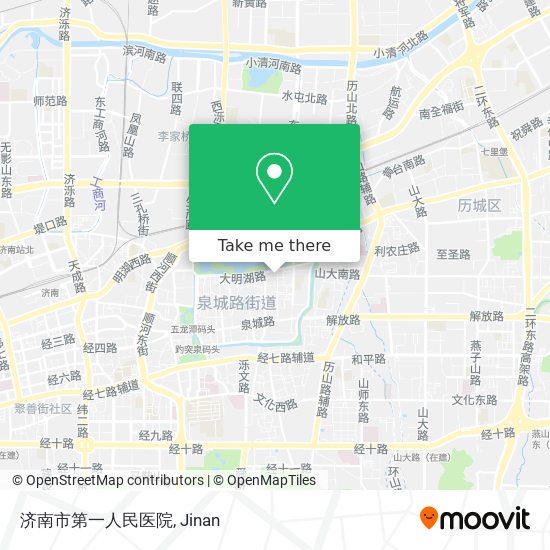 济南市第一人民医院 map