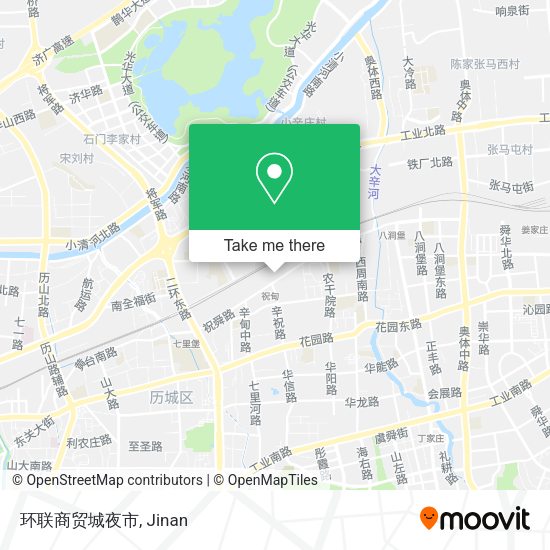 环联商贸城夜市 map