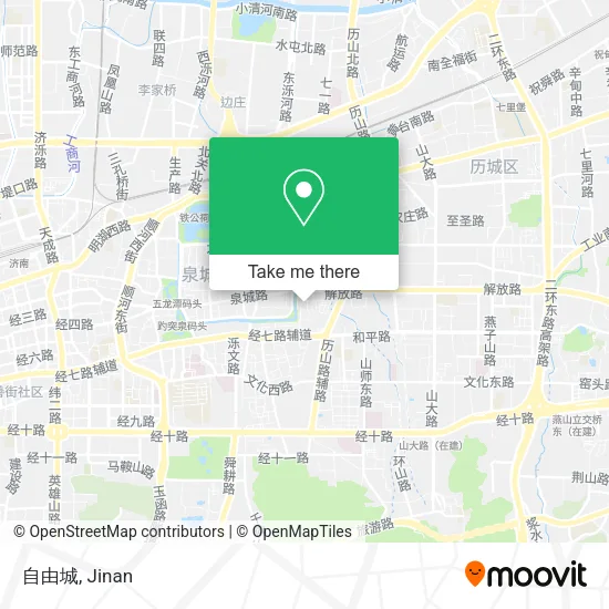 自由城 map