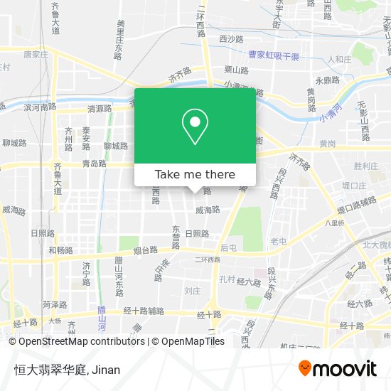 恒大翡翠华庭 map