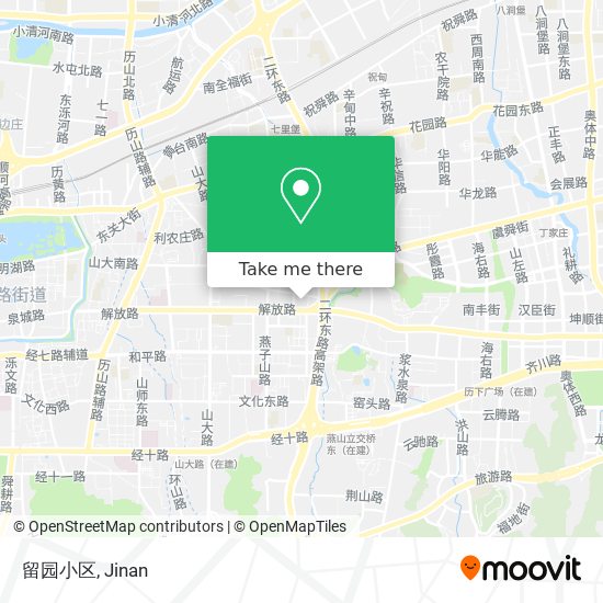 留园小区 map