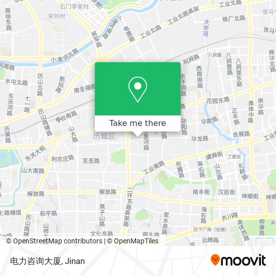 电力咨询大厦 map