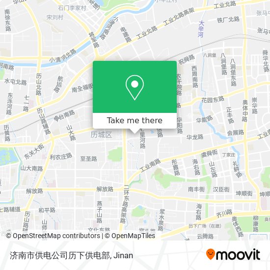 济南市供电公司历下供电部 map
