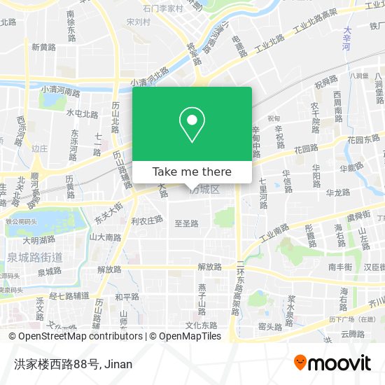 洪家楼西路88号 map