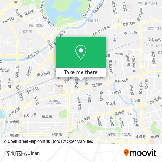 辛甸花园 map