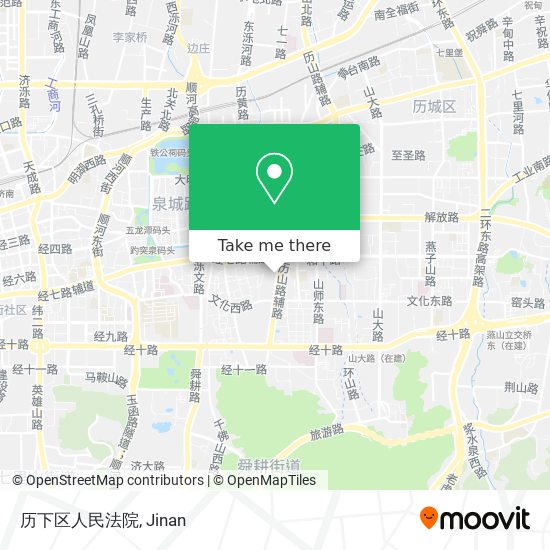 历下区人民法院 map