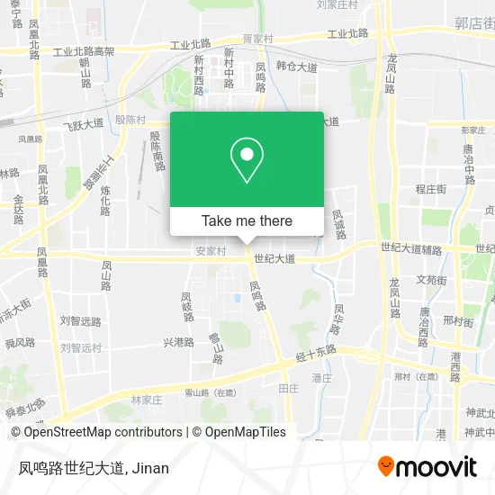 凤鸣路世纪大道 map