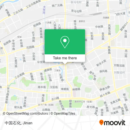 中国石化 map