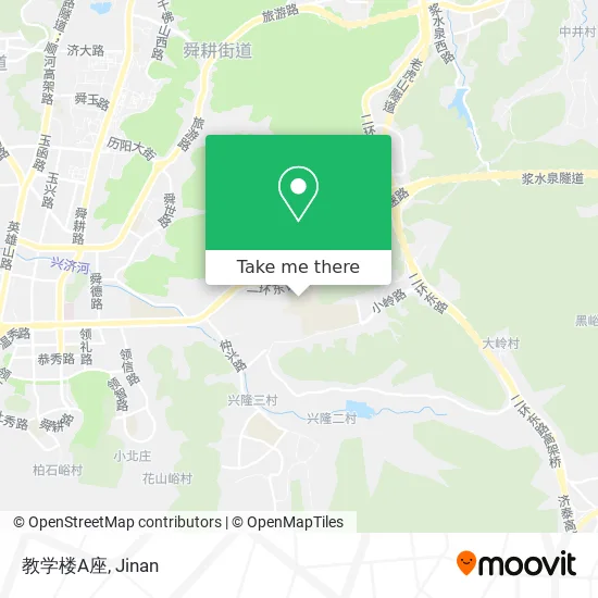 教学楼A座 map