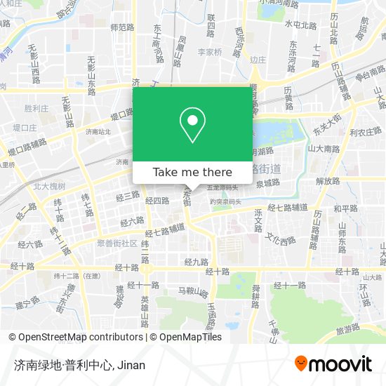 济南绿地·普利中心 map