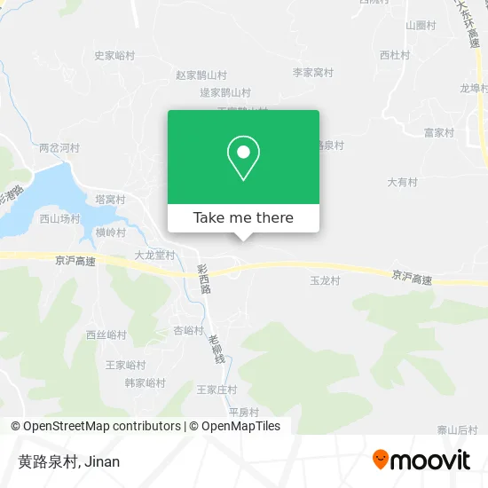 黄路泉村 map