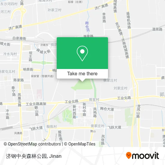 济钢中央森林公园 map