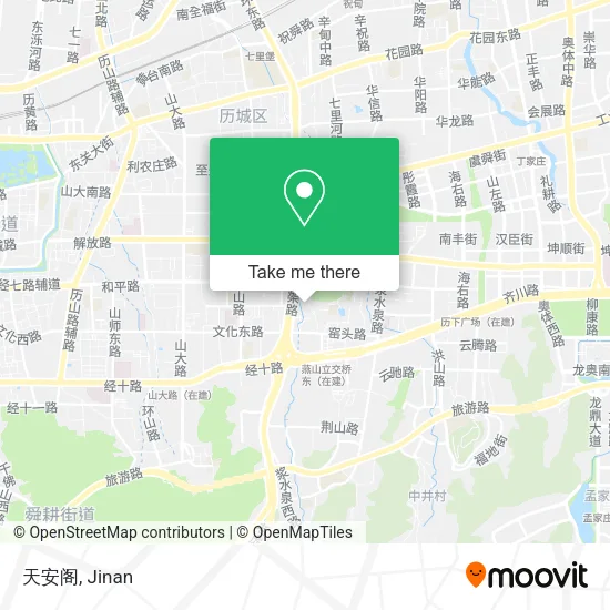 天安阁 map