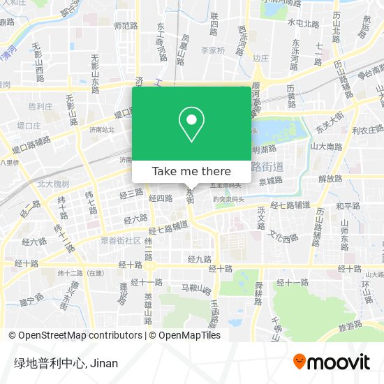 绿地普利中心 map