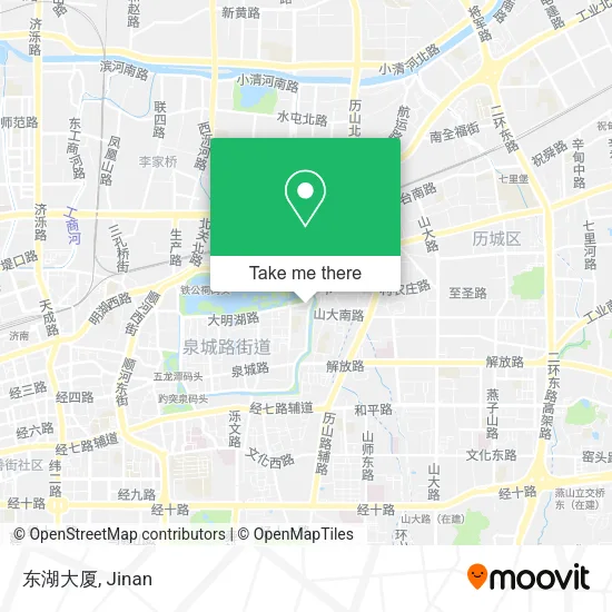东湖大厦 map