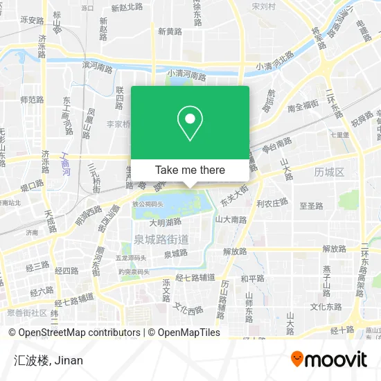 汇波楼 map