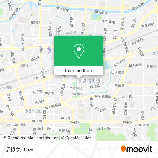 启禄泉 map