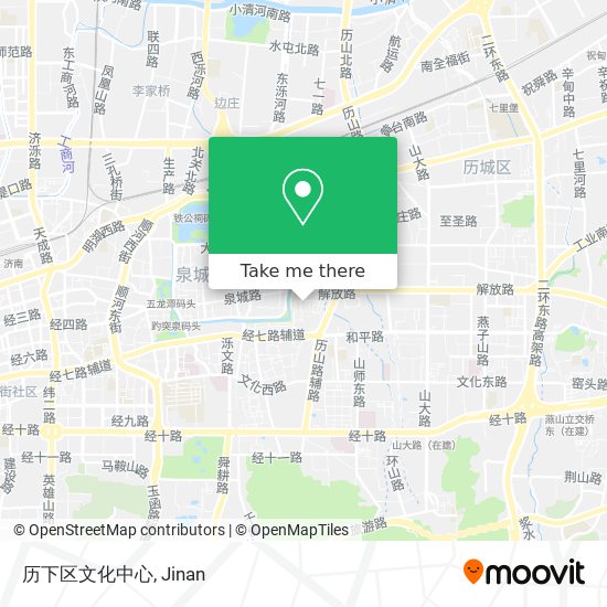 历下区文化中心 map