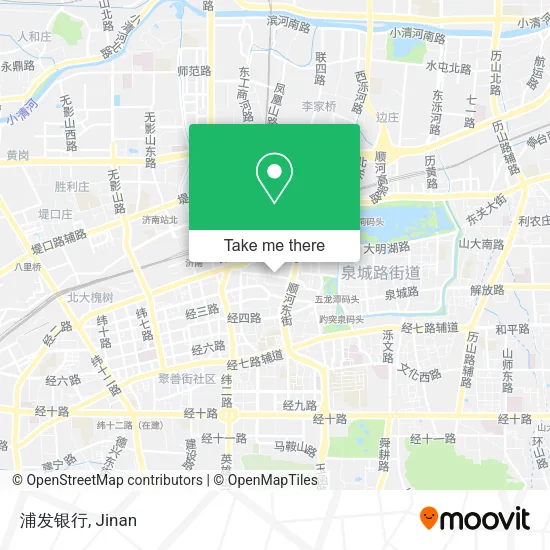 浦发银行 map