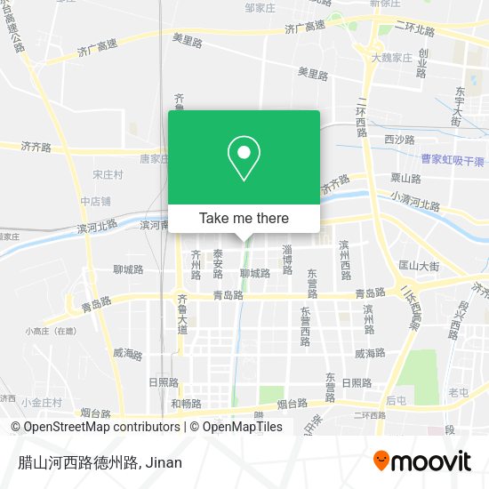 腊山河西路德州路 map