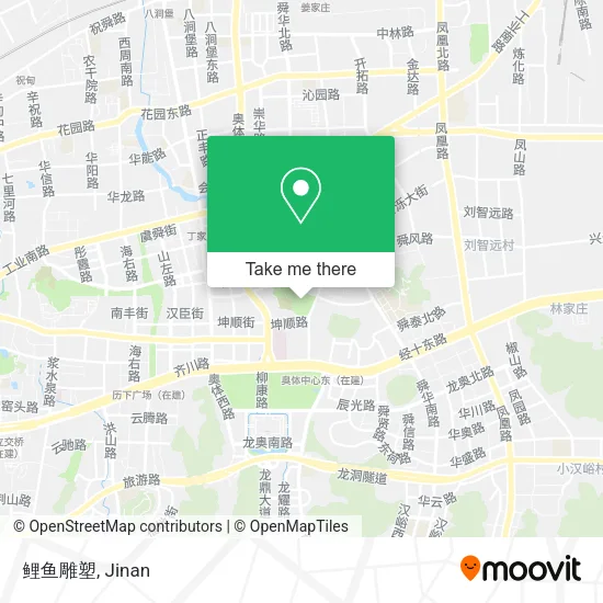 鲤鱼雕塑 map