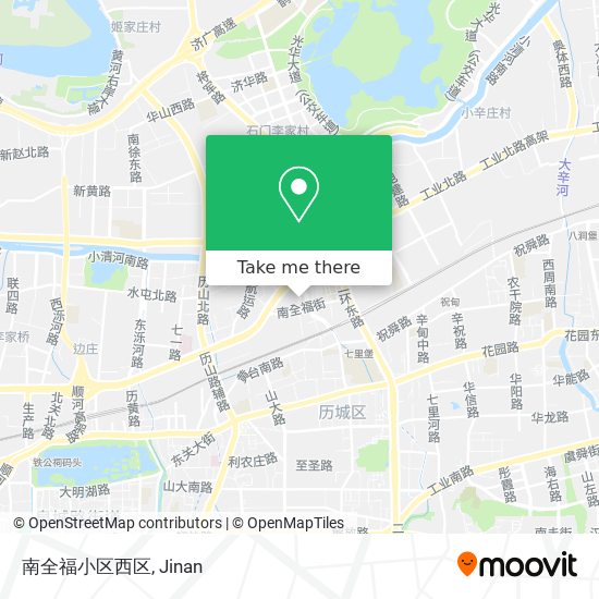 南全福小区西区 map