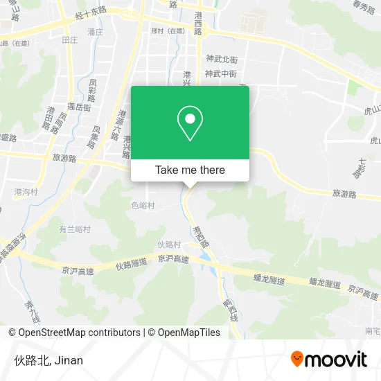 伙路北 map