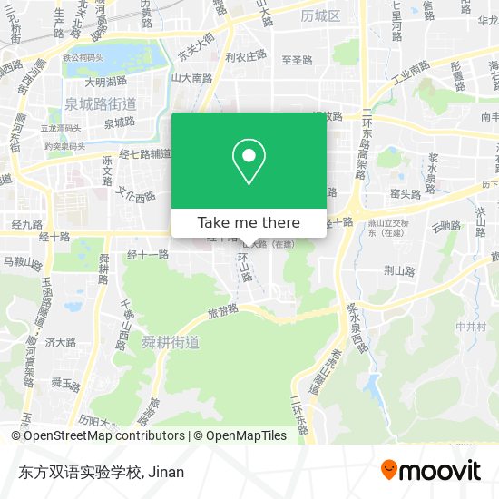 东方双语实验学校 map