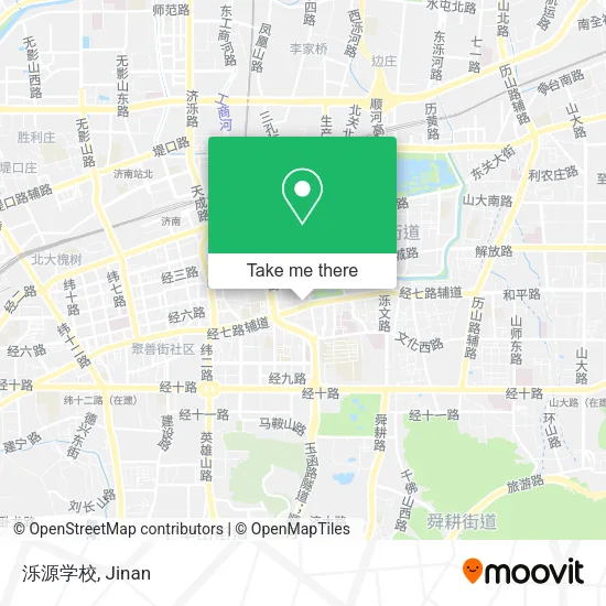泺源学校 map