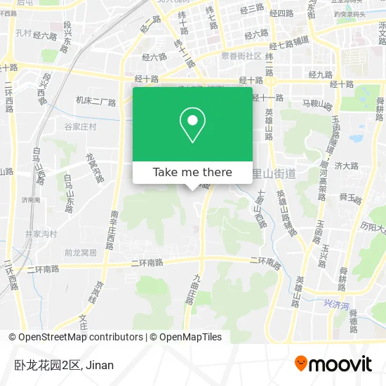 卧龙花园2区 map