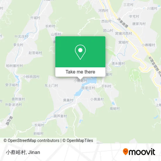 小蔡峪村 map