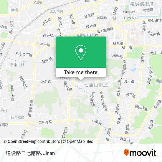 建设路二七南路 map