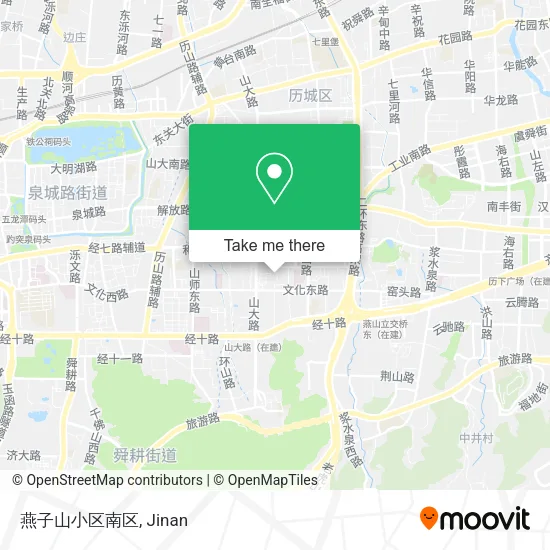 燕子山小区南区 map