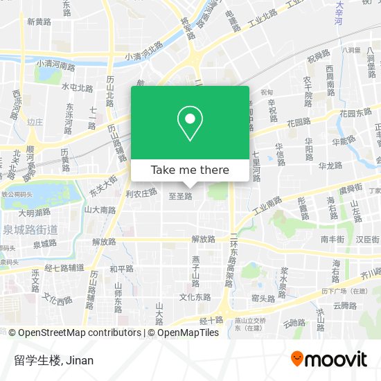 留学生楼 map