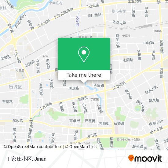丁家庄小区 map
