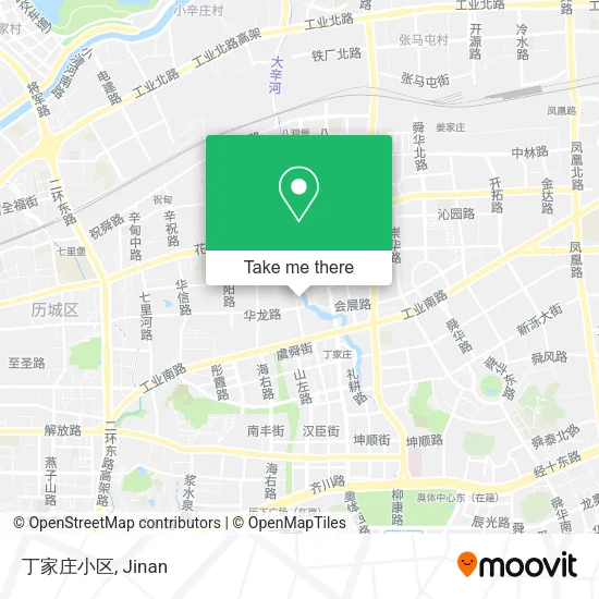 丁家庄小区 map
