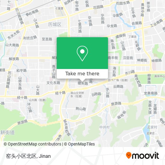窑头小区北区 map