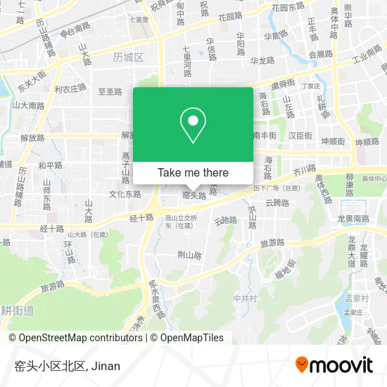 窑头小区北区 map