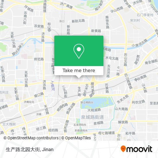 生产路北园大街 map
