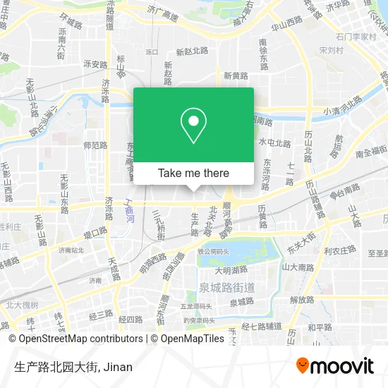 生产路北园大街 map