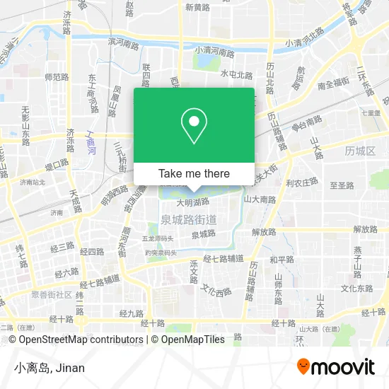 小离岛 map