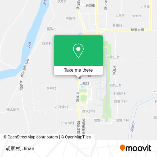 胡家村 map