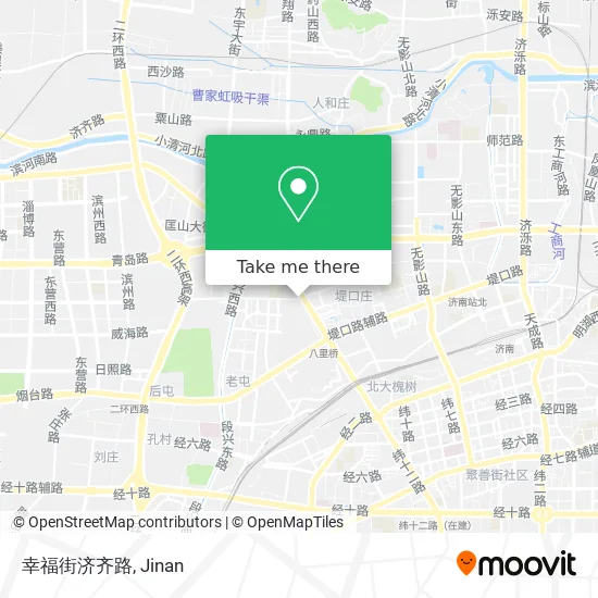 幸福街济齐路 map